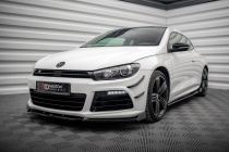 Volkswagen Scirocco R Mk3 2008-2014 Frontläpp / Frontsplitter V.3 med Splitters Maxton Design